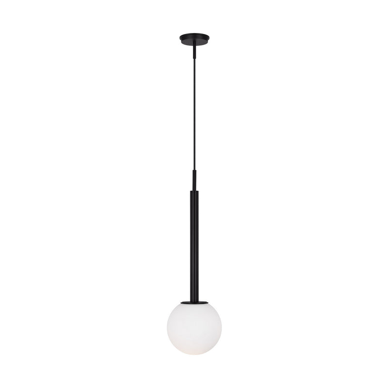 Visual Comfort Studio - KP1141MBK - One Light Pendant - Nodes - Midnight Black