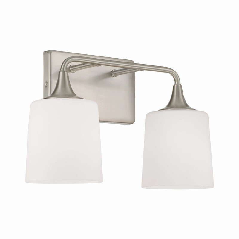 Capital Lighting - 148921BN-541 - Two Light Vanity - Presley - Brushed Nickel