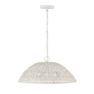 Capital Lighting - 347511HH - One Light Pendant - Naomi - Chalk White