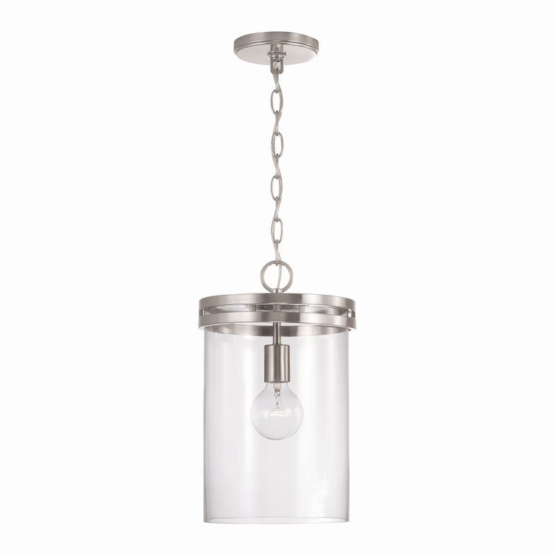 Capital Lighting - 348711BN - One Light Pendant - Fuller - Brushed Nickel