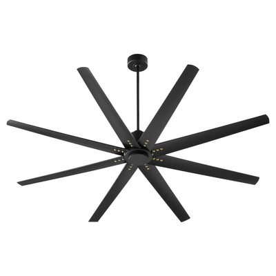 Oxygen - 3-108-1515 - 72"Ceiling Fan - Fleet - Black W/ Black Blades