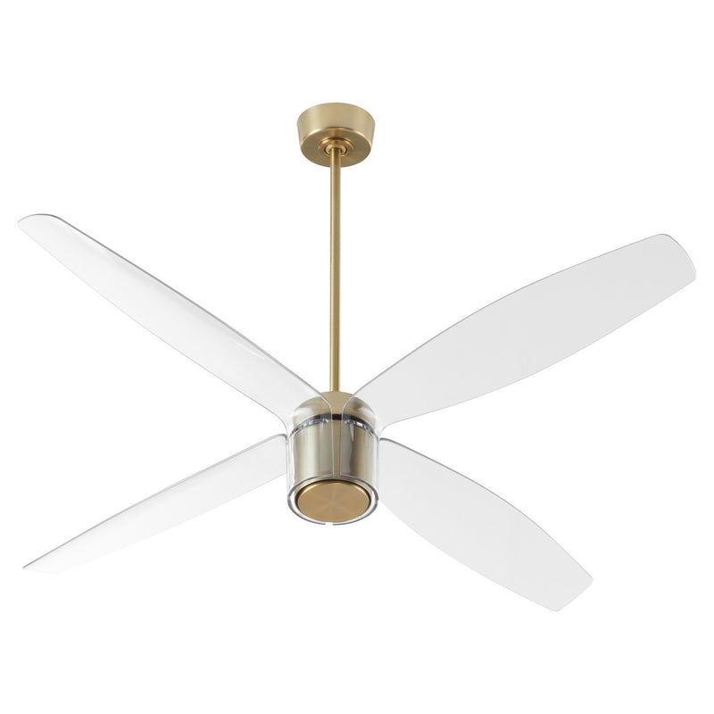 Oxygen - 3-116-40 - 60"Ceiling Fan - Samaran - Aged Brass