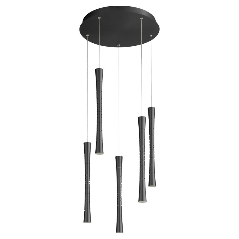 Oxygen - 3-6005-15 - LED Pendant - Sabre - Black