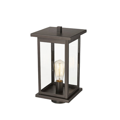 Millennium - 4124-PBZ - One Light Outdoor Post Lantern - Bowton - Powder Coat Bronze