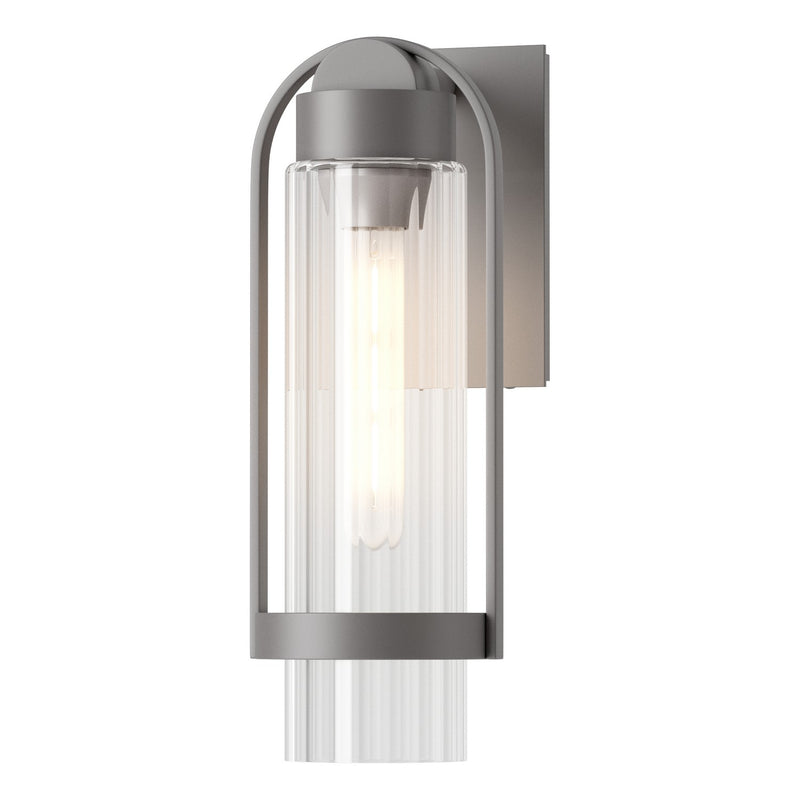 Hubbardton Forge - 302555-SKT-78-ZM0741 - One Light Outdoor Wall Sconce - Alcove - Coastal Burnished Steel