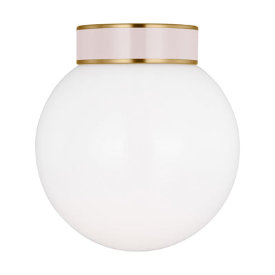 Visual Comfort Studio - KSF1051BBSBLH - One Light Flush Mount - Monroe - Burnished Brass