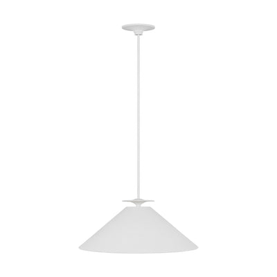 Visual Comfort Studio - LXP1011CPST - One Light Pendant - Cornet - Cast Plaster