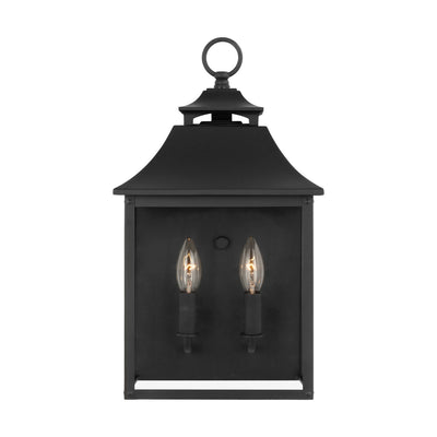 Visual Comfort Studio - OL14400TXB - Two Light Outdoor Wall Sconce - Galena - Textured Black