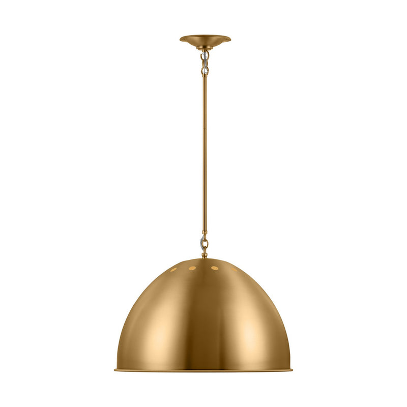 Visual Comfort Studio - TP1171BBS - One Light Pendant - Robbie - Burnished Brass