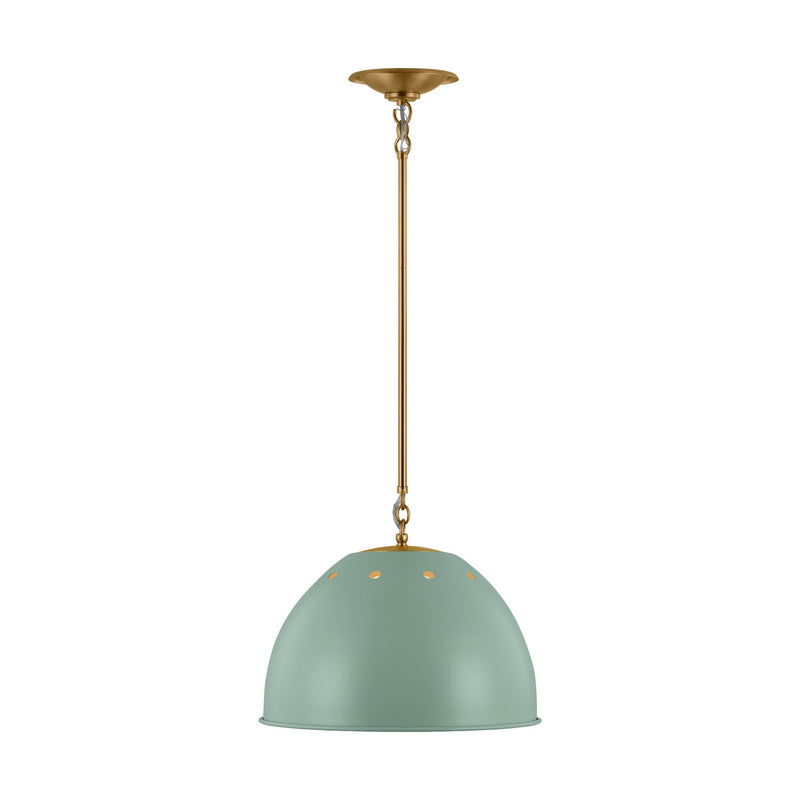 Visual Comfort Studio - TP1181EPSBBS - One Light Pendant - Robbie - Eucalyptus