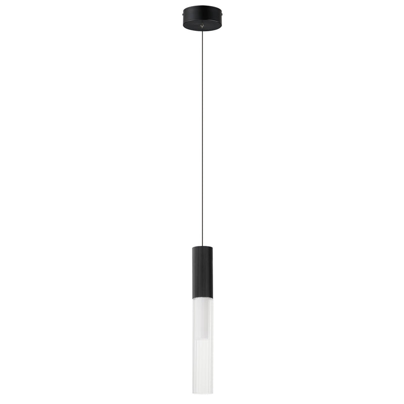 ET2 - E11011-144BK - LED Pendant - Reeds - Black