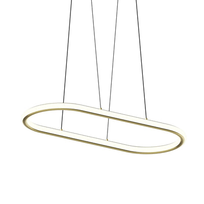 Sonneman - 2241.14 - Pendant - Luna - Brass Finish