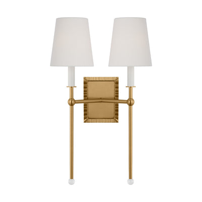 Visual Comfort Studio - AW1202BBS - Two Light Wall Sconce - Baxley - Burnished Brass