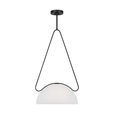 Visual Comfort Studio - KP1161MBK - One Light Pendant - Nido - Midnight Black