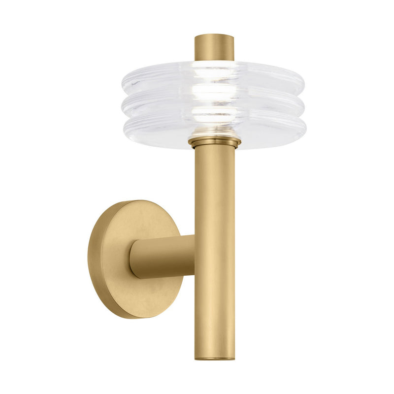 Visual Comfort Modern - KWWS21027CNB - LED Wall Sconce - Laurel - Natural Brass