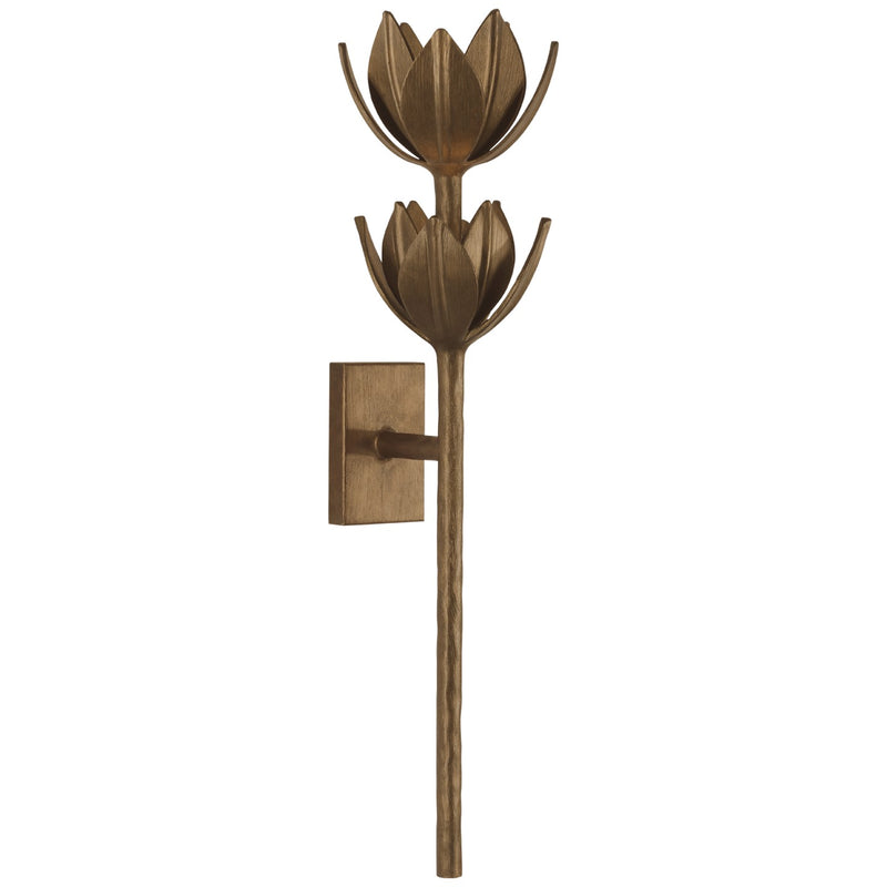 Visual Comfort Signature - JN 2043ABL - LED Wall Sconce - Alberto - Antique Bronze Leaf