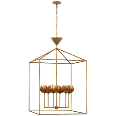 Visual Comfort Signature - JN 5304AGL - LED Pendant - Alberto - Antique Gold Leaf