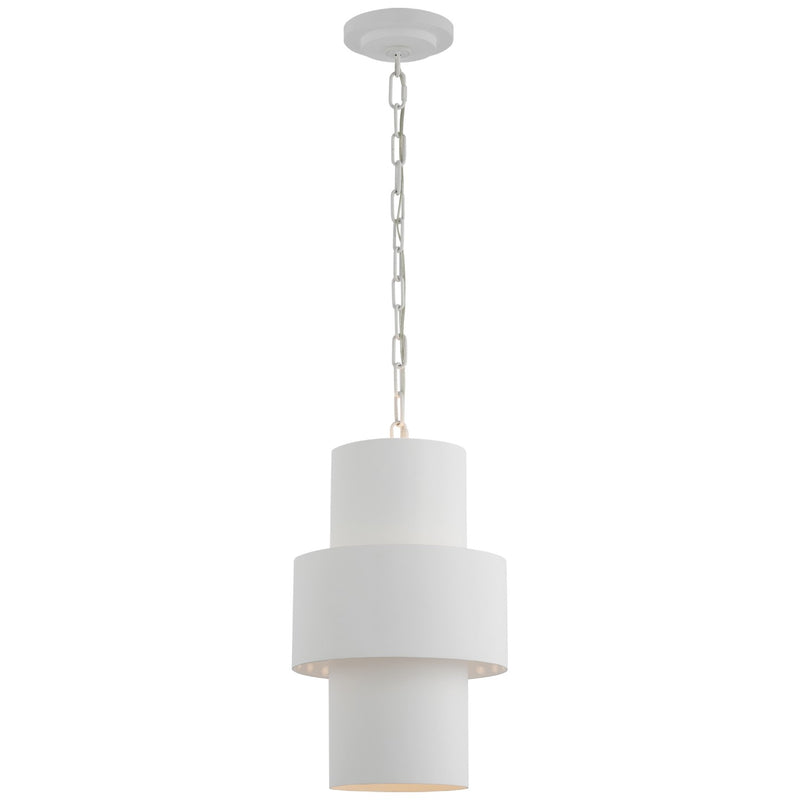 Visual Comfort Signature - JN 5330PW - LED Pendant - Chalmette - Plaster White