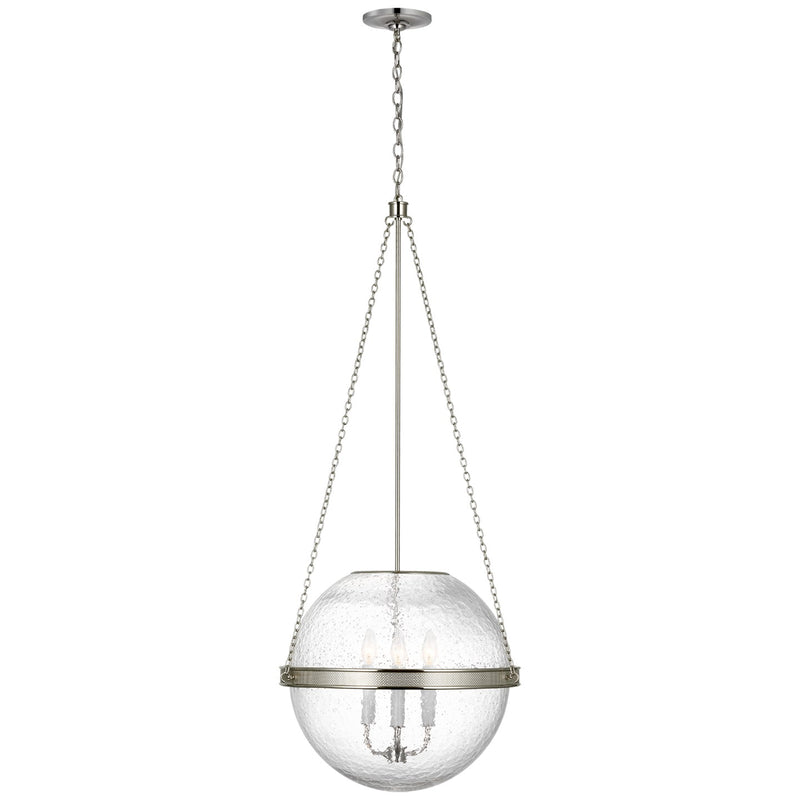 Visual Comfort Signature - MF 5184PN-CG - LED Pendant - Reese - Polished Nickel