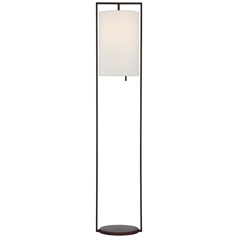 Visual Comfort Signature - RB 1130WI/DW-L - LED Floor Lamp - Zenz - Warm Iron and Dark Walnut