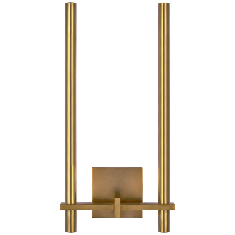 Visual Comfort Signature - KW 2739AB - LED Wall Sconce - Axis - Antique-Burnished Brass