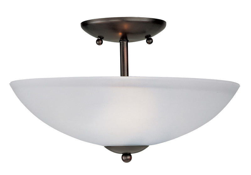 Maxim - 10042FTBK - Two Light Semi-Flush Mount - Logan - Black