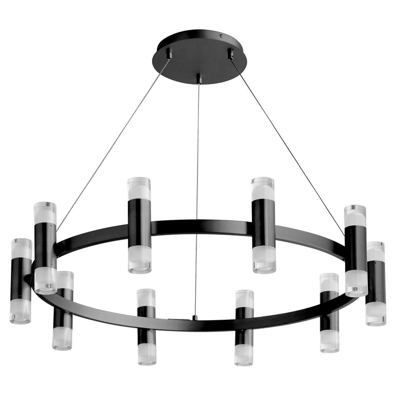 Oxygen - 3-6095-15 - LED Pendant - Alarum - Black