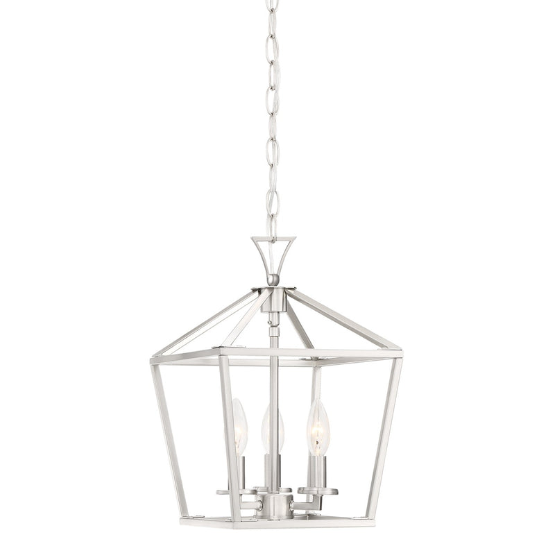 Savoy House - 3-420-3-SN - Three Light Pendant - Townsend - Satin Nickel