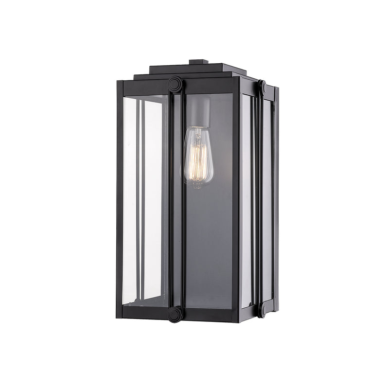 Millennium - 2632-PBK - One Light Outdoor Wall Sconce - Oakland - Powder Coated Black