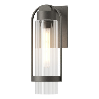 Hubbardton Forge - 302555-SKT-20-ZM0741 - One Light Outdoor Wall Sconce - Alcove - Coastal Natural Iron