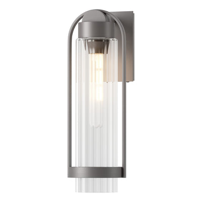 Hubbardton Forge - 302556-SKT-78-ZM0742 - One Light Outdoor Wall Sconce - Alcove - Coastal Burnished Steel