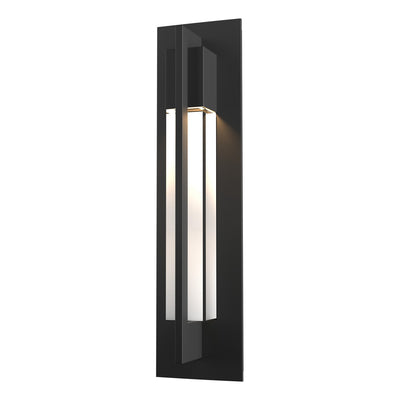 Hubbardton Forge - 306403-SKT-80-ZM0332 - One Light Outdoor Wall Sconce - Axis - Coastal Black