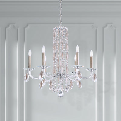 Schonbek - RS83061N-06H - Six Light Chandelier - Siena - White