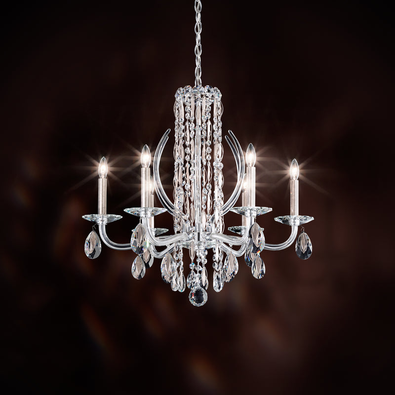 Schonbek - RS8306N-401H - Six Light Chandelier - Siena - Stainless Steel