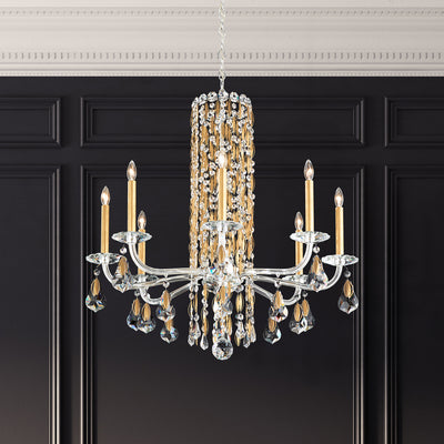 Schonbek - RS83081N-51H - Eight Light Chandelier - Siena - Black