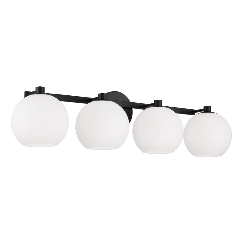 Capital Lighting - 152141MB-548 - Four Light Vanity - Ansley - Matte Black