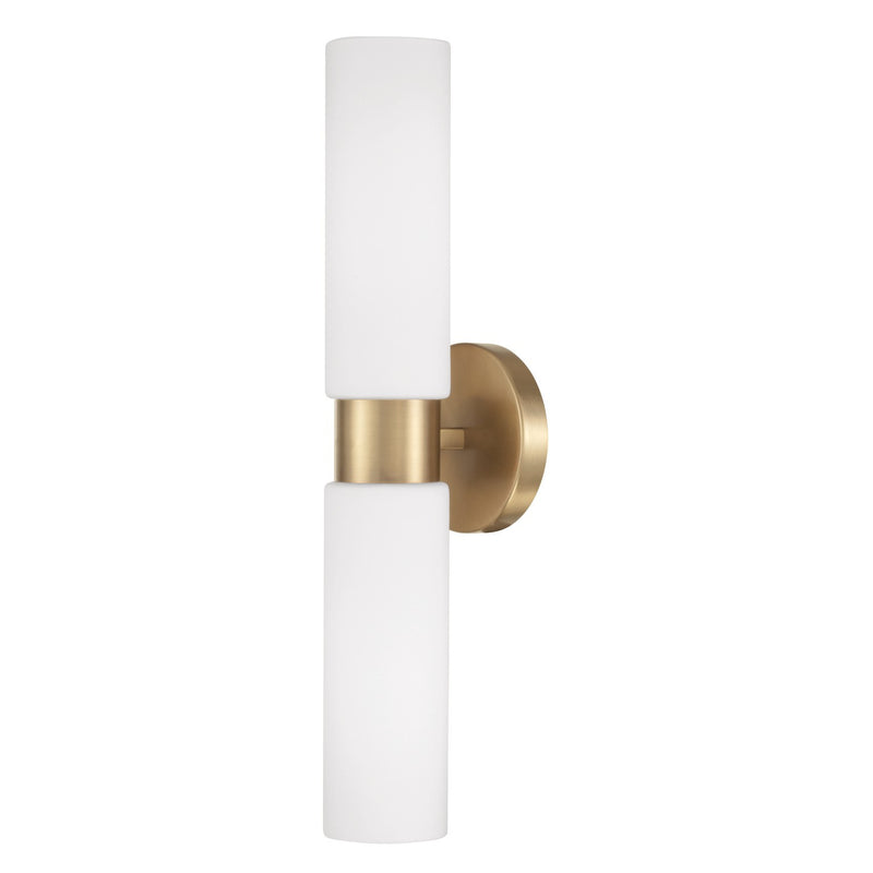 Capital Lighting - 652621AD - Two Light Wall Sconce - Theo - Aged Brass