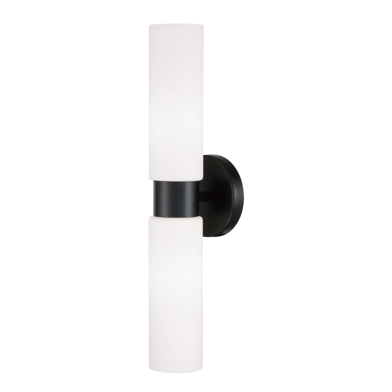 Capital Lighting - 652621MB - Two Light Wall Sconce - Theo - Matte Black