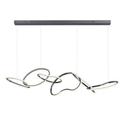 ET2 - E24618-BC - LED Linear Pendant - Unity - Black Chrome