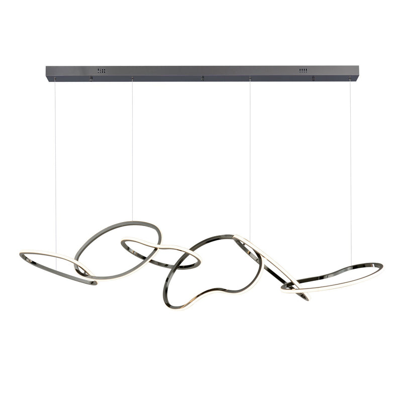 ET2 - E24618-BC - LED Linear Pendant - Unity - Black Chrome