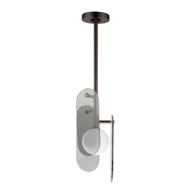 Studio M - SM24811MSKBBZ - LED Pendant - Megalith - Glass - Brushed Bronze