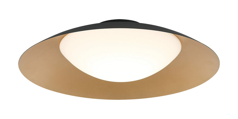 Matteo Lighting - M17011MB - LED Ceiling Mount - Caravon - Black