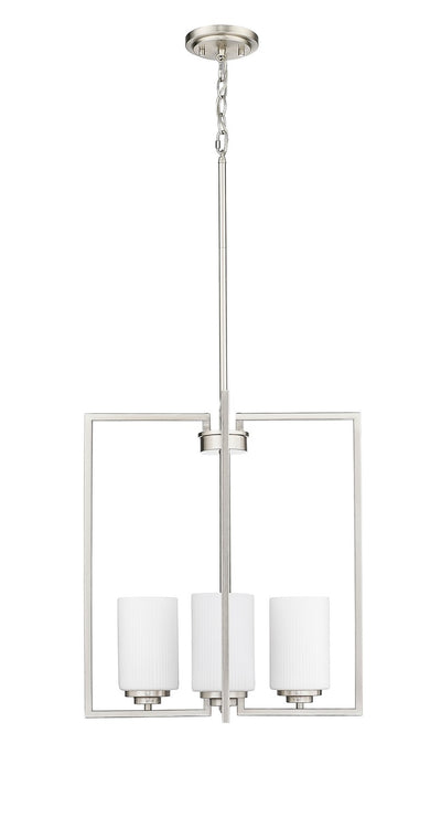 Millennium - 95004-BN - Four Light Pendant - Luxx - Brushed Nickel