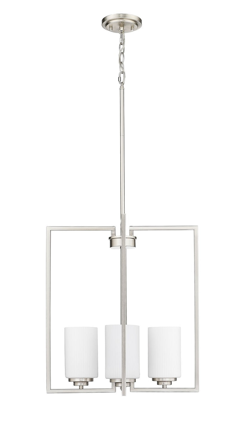 Millennium - 95004-BN - Four Light Pendant - Luxx - Brushed Nickel