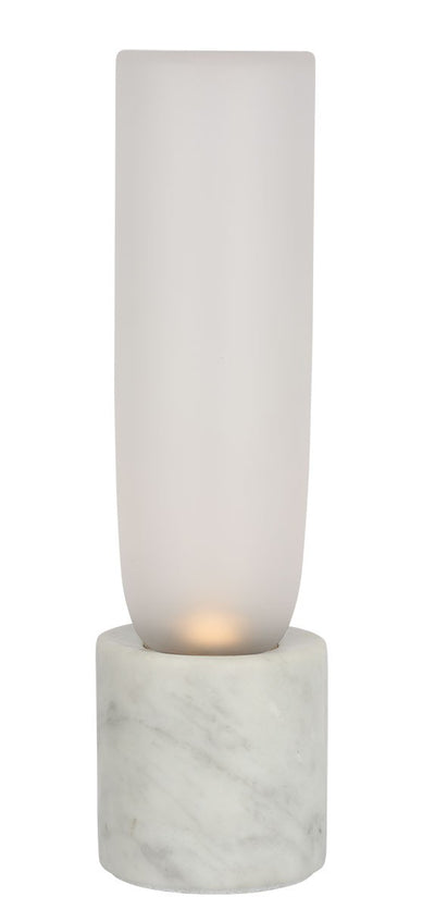 Visual Comfort Modern - KWTB50027CEW - LED Table Lamp - Volver - White Marble