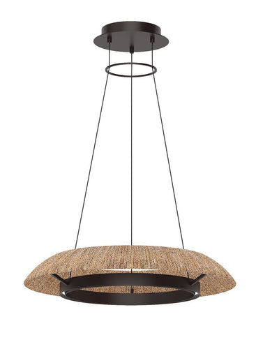 Visual Comfort Modern - SLCH56027NTBZ - LED Chandelier - Noa - Bronze