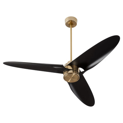 Oxygen - 3-127-40 - 60"Ceiling Fan - Xega - Aged Brass