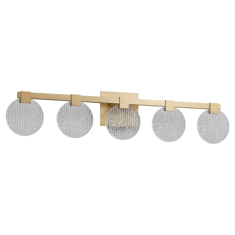 Oxygen - 3-5054-40 - LED Vanity - Axiom - Aged Brass