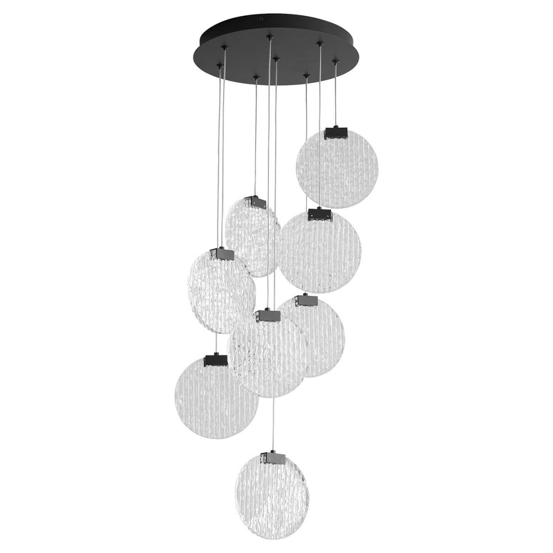 Oxygen - 3-6051-15 - LED Pendant - Axiom - Black