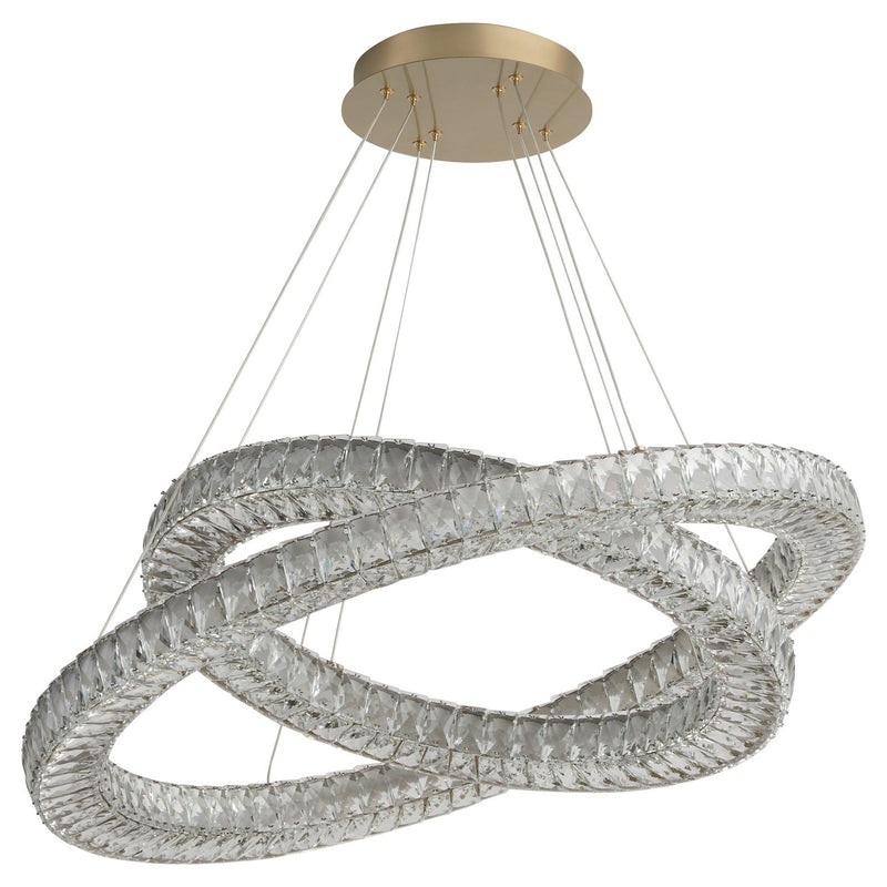 Oxygen - 3-876-40 - LED Pendant - Élan - Aged Brass